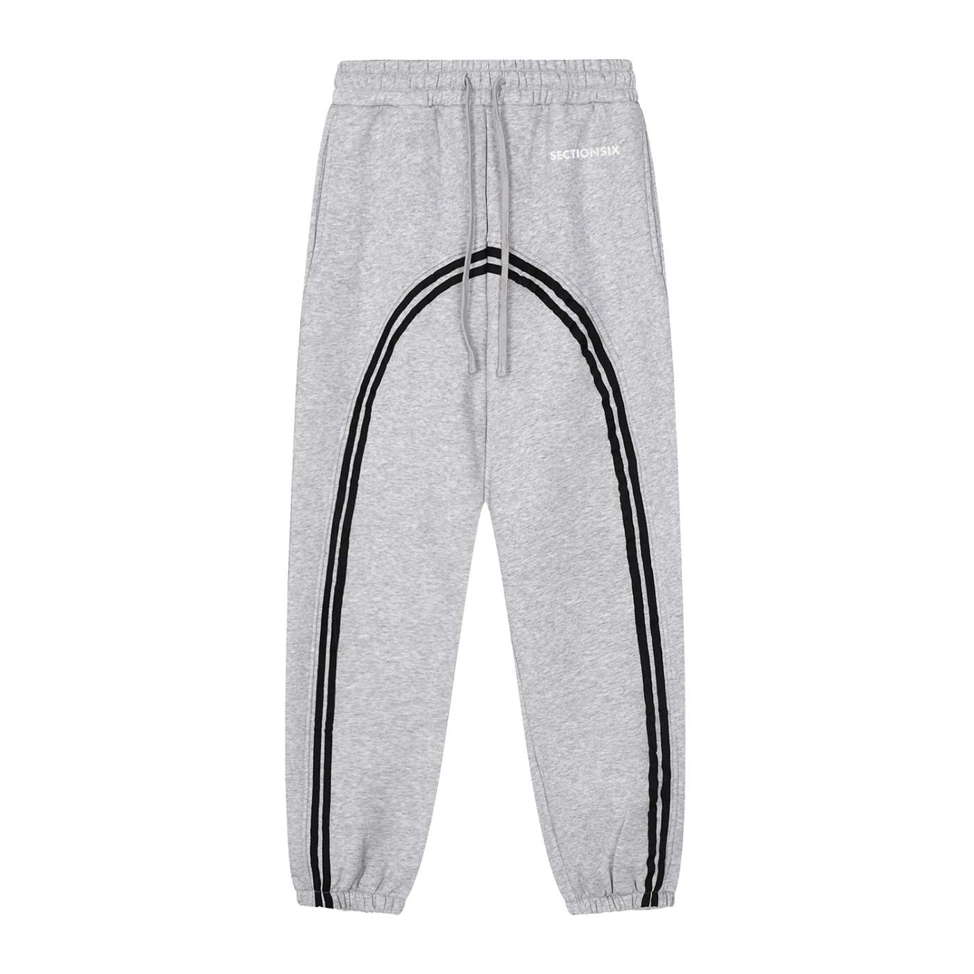 Section Six Tape Fleece Jogged Sweatpants