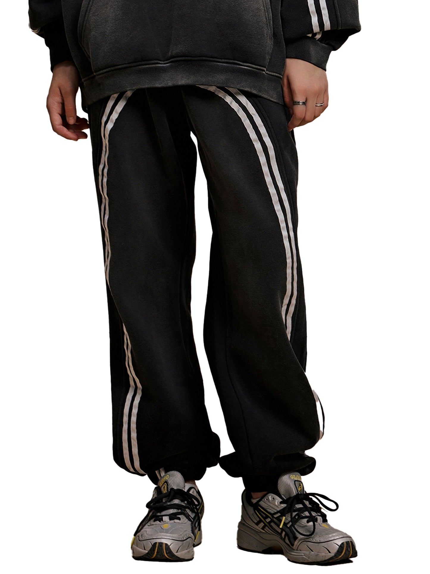 Section Six Tape Fleece Jogged Sweatpants