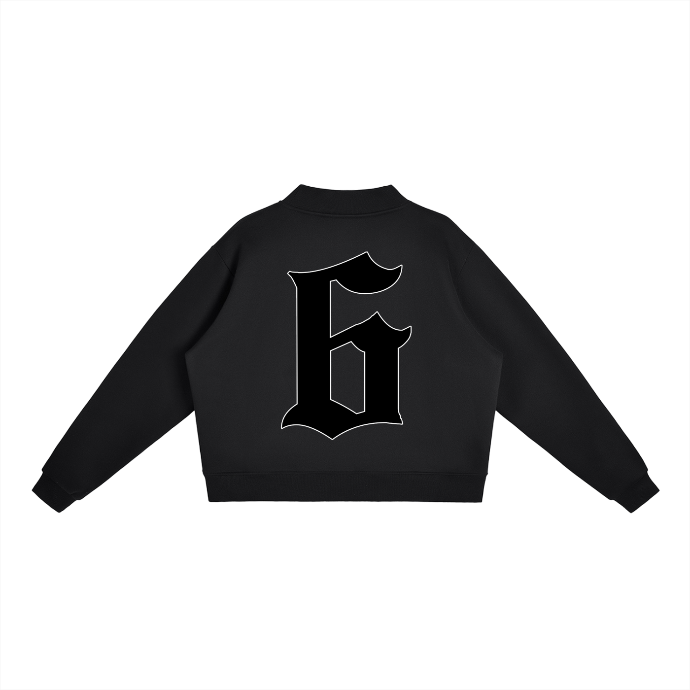 Ladies - Essential Fleece Mock-Neck Crew Sweatshirt