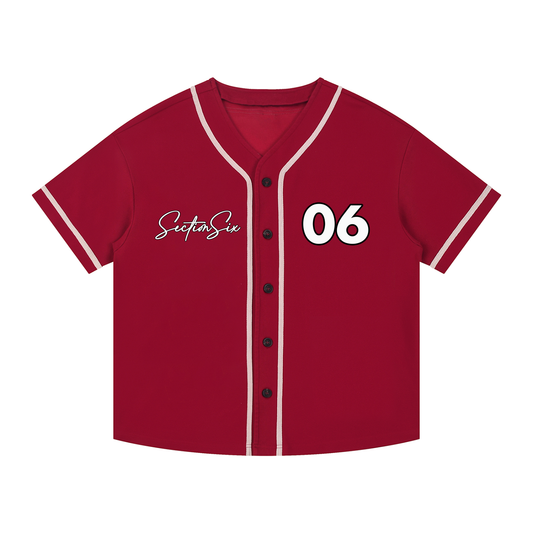 SIXERS Piped Button-Up Jersey