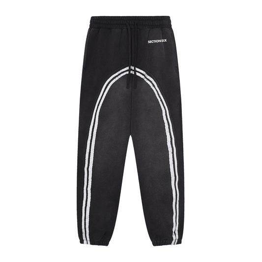 Section Six Tape Fleece Jogged Sweatpants
