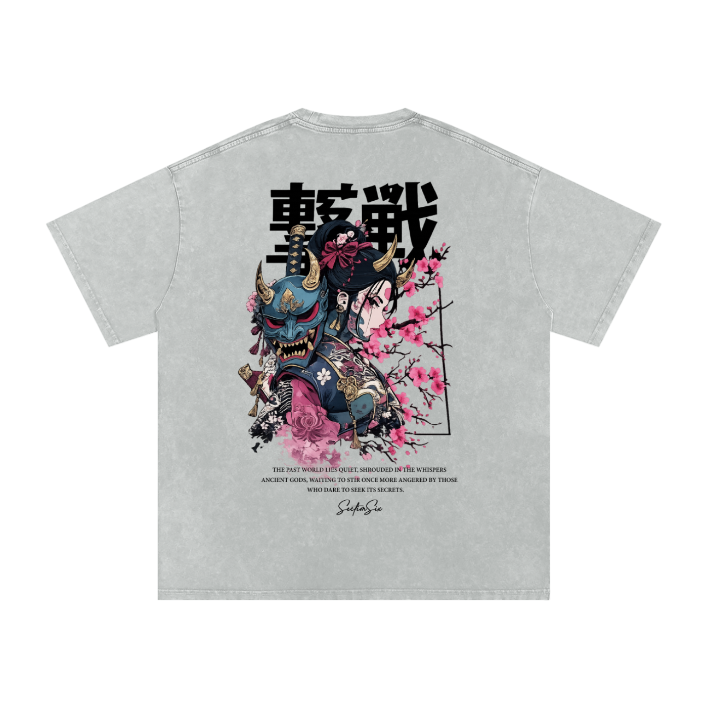 The Past (Washed Oversized Cotton T-Shirt)