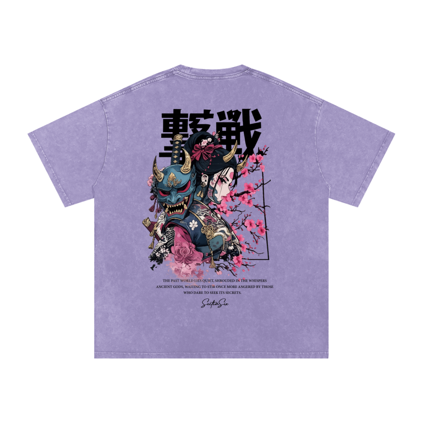 The Past (Washed Oversized Cotton T-Shirt)