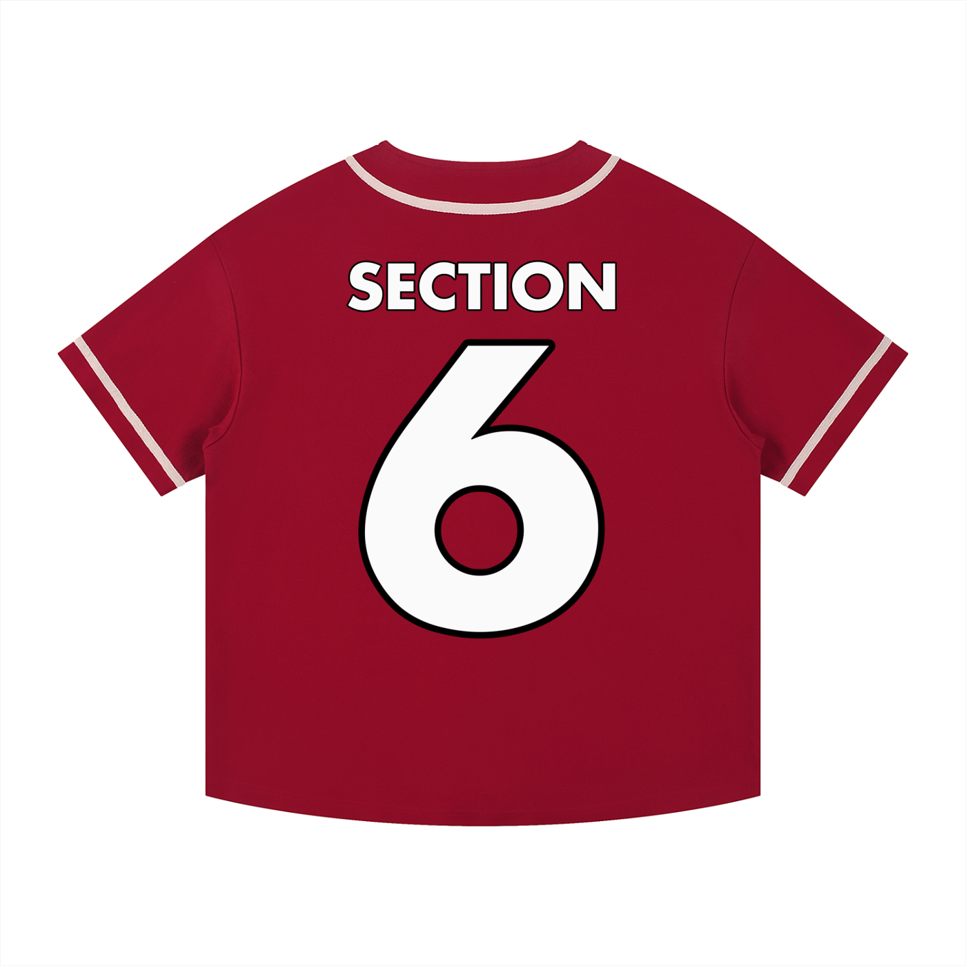 SIXERS Piped Button-Up Jersey