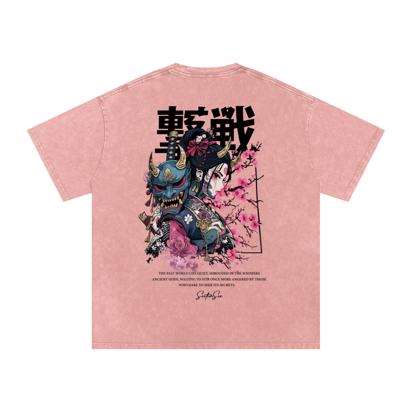 The Past (Washed Oversized Cotton T-Shirt)
