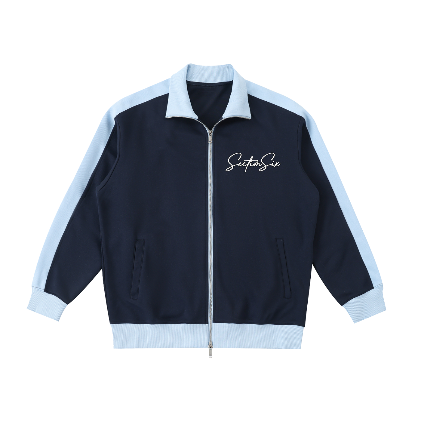 Section Six Trim Stand Collar Jacket