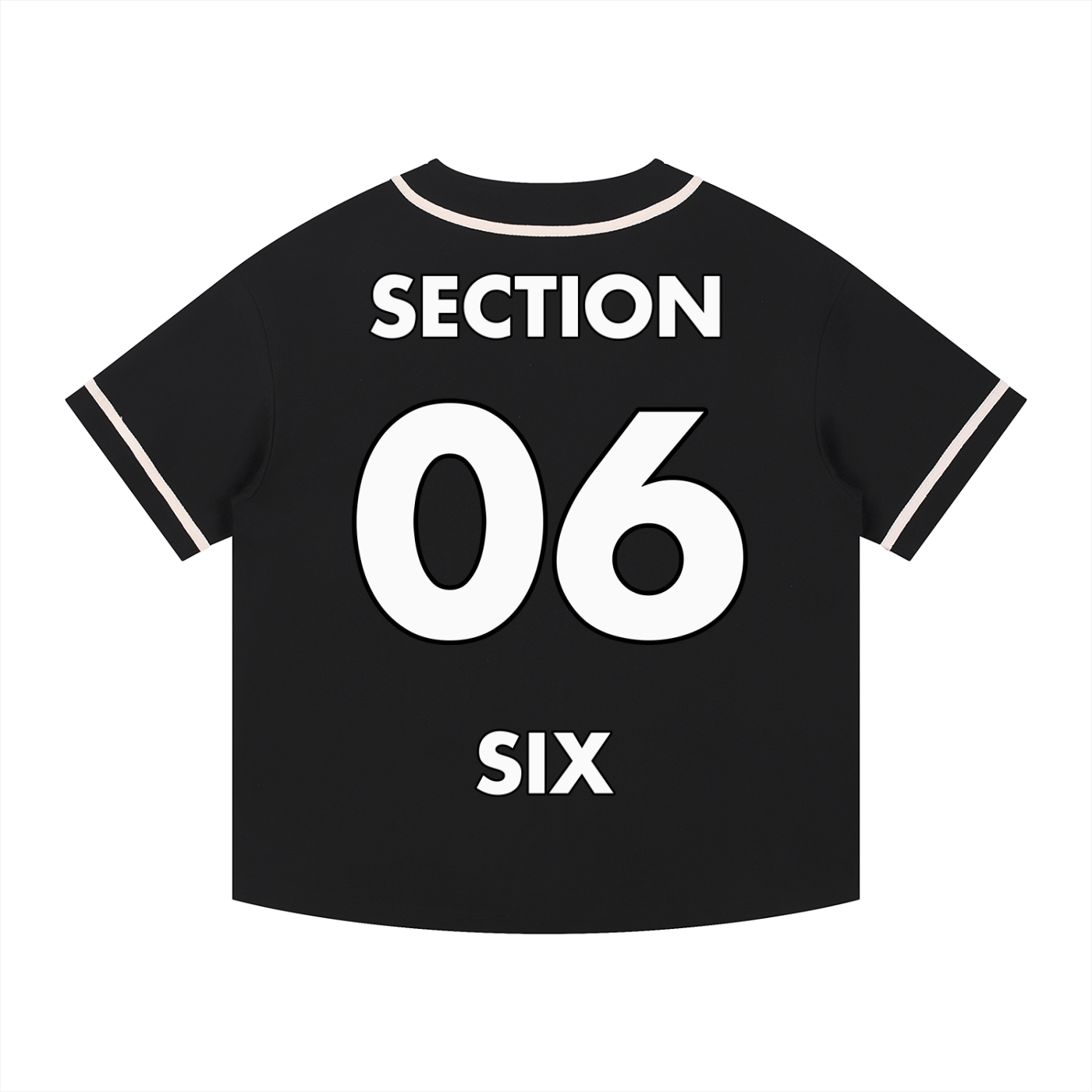 SIXERS Piped Button-Up Jersey