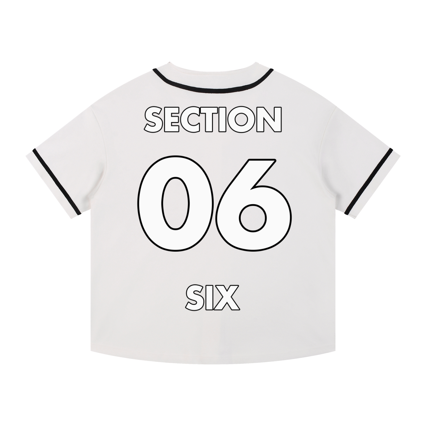 SIXERS Piped Button-Up Jersey