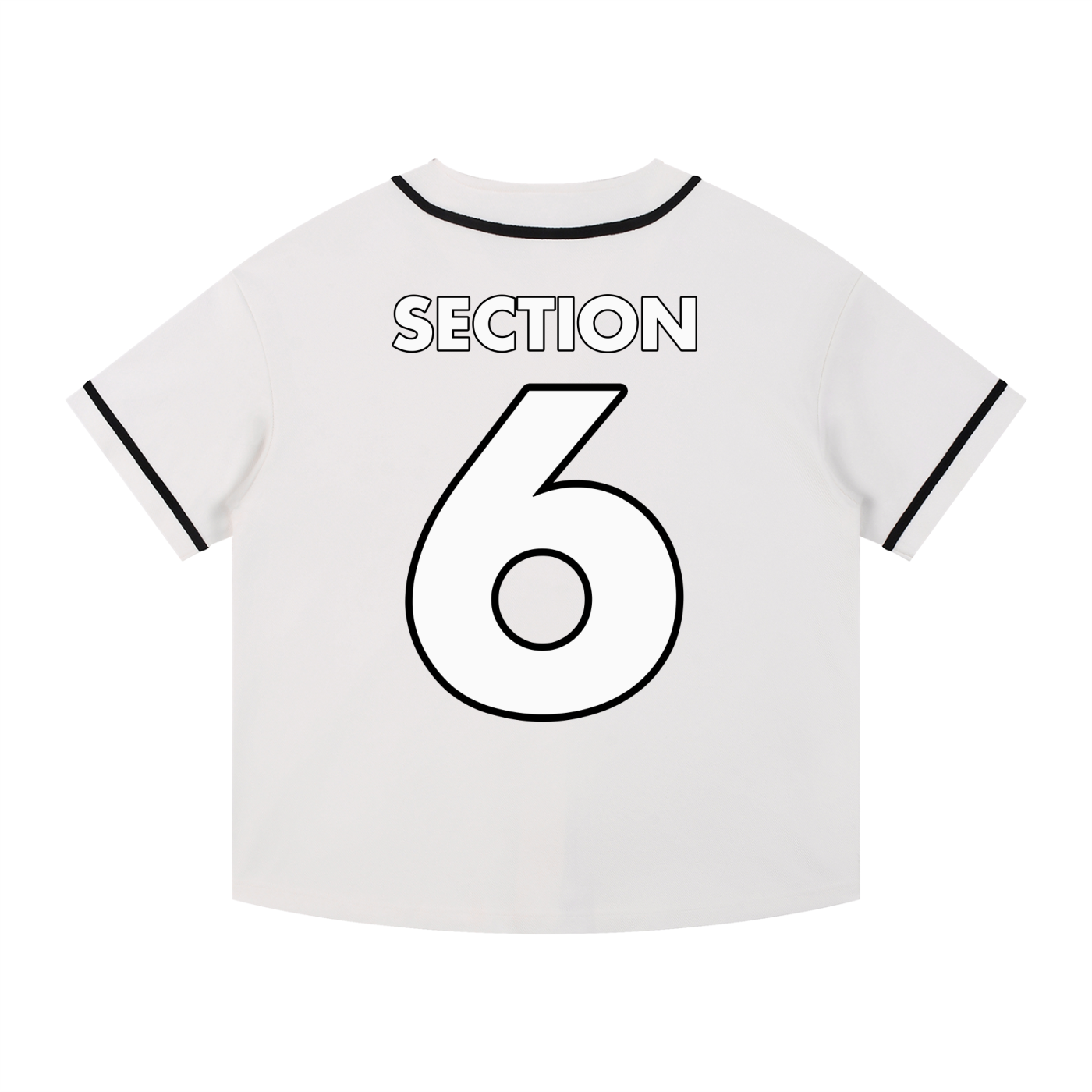 SIXERS Piped Button-Up Jersey